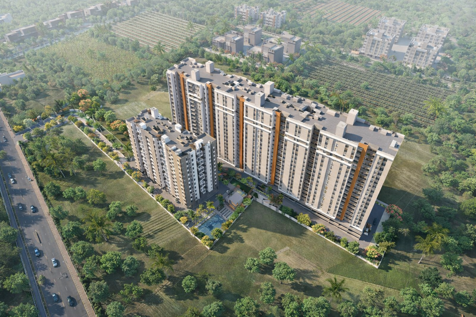 parklane urbanjoy, sus road, pune ongoing